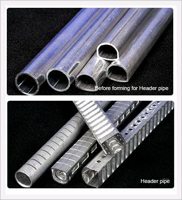 Aluminum Clad Header Pipe (For PF Condense...